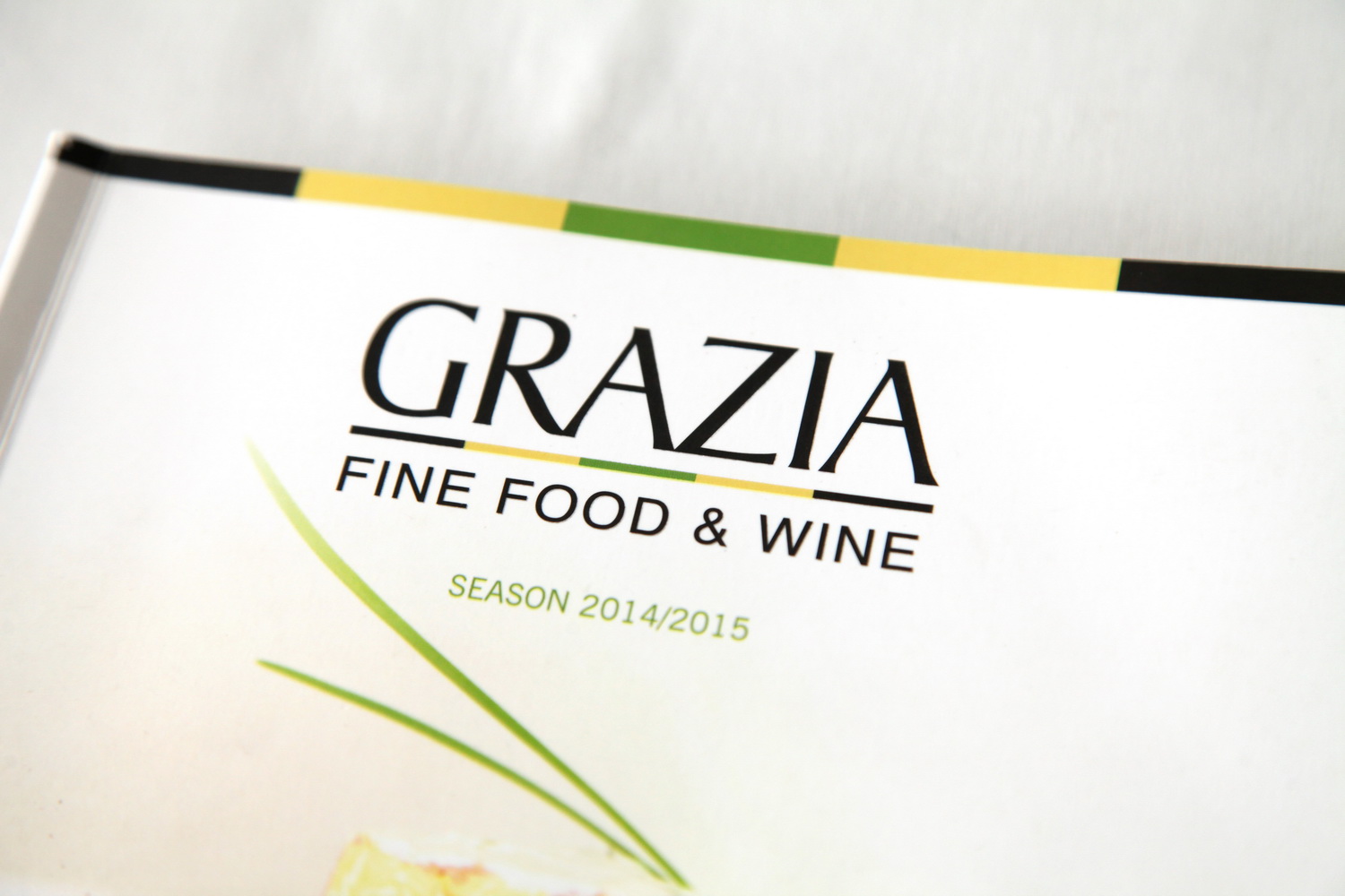 fine food and wine, Grazia, food photography
